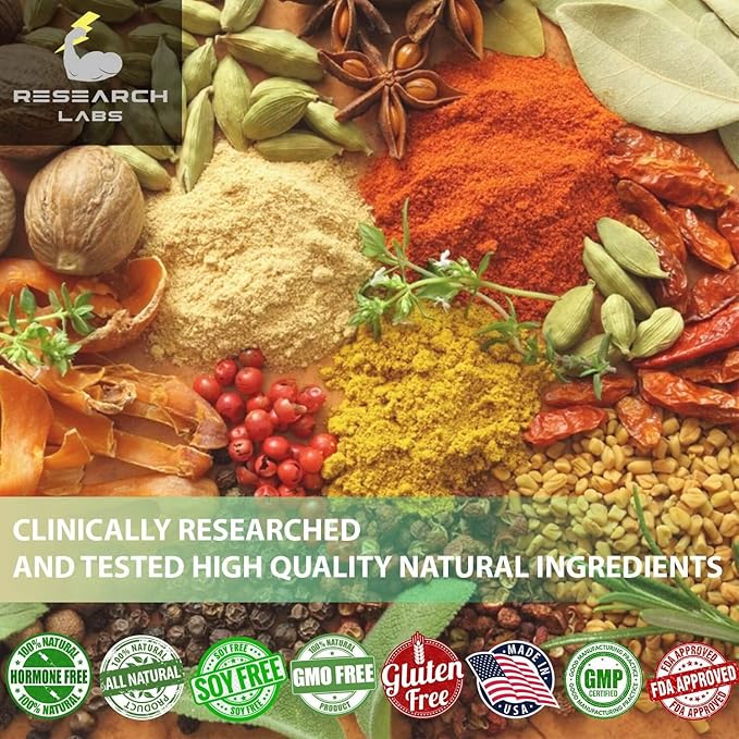 Research Labs Triple Strength Natural Astaxanthin 12mg Softgels 120 Total