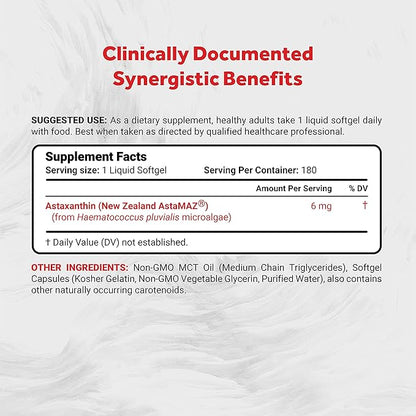 Naturalis New Zealand Astaxanthin 180 Mini-Softgels