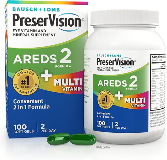 PreserVision AREDS 2 + Multivitamin 2-in-1 100 Count