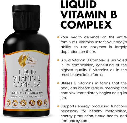 Liquid Vitamin B Complex by Coco 2 fl (59 ml).