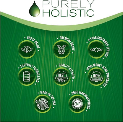 Purely Holistic CoQ10 100mg 240 SoftGels 8 Month Q10 Supplement 10 -
