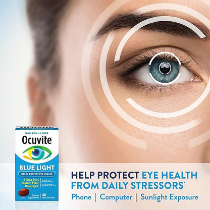 Ocuvite Bausch + Lomb Lutein 25mg 30 Softgels 2)