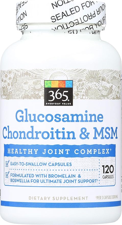 365 Everyday Value, Glucosamine Chondroitin & 120 ct