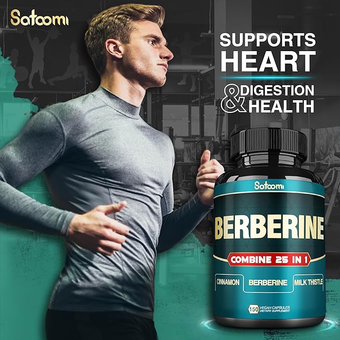 25in1 Berberine Supplement 27000mg per 30:1) Berberine 9000mg Ceylon 1500mg Milk 4500mg and