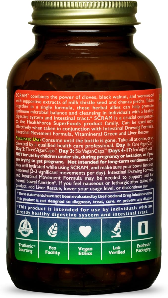 HEALTHFORCE SUPERFOODS SCRAM 150 Vegan