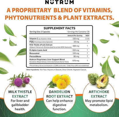 Liver Cleanse and Detox Health Support 60 Capsules