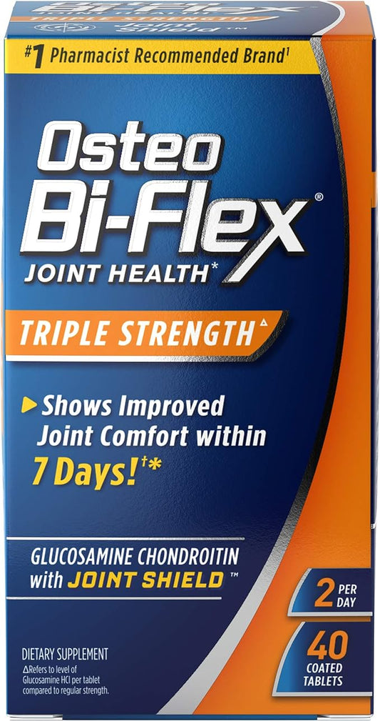 Osteo Bi-Flex Triple Strength(5), Glucosamine Chondroitin 40 Count
