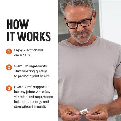 Force Factor Better Turmeric Joint Support 60 Soft