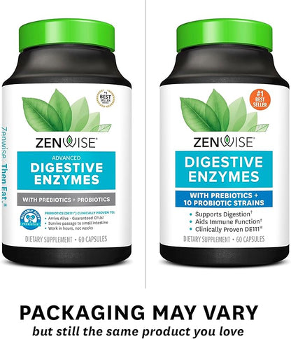 Zenwise Health Digestive Enzymes 60 Count