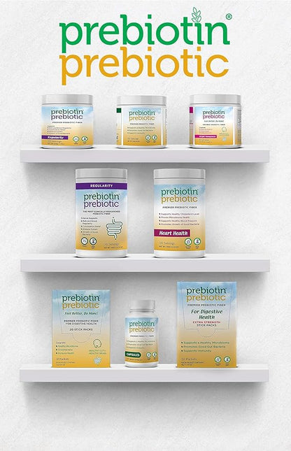 Prebiotin Prebiotic Fiber Powder 4.1 Gram 30 Count