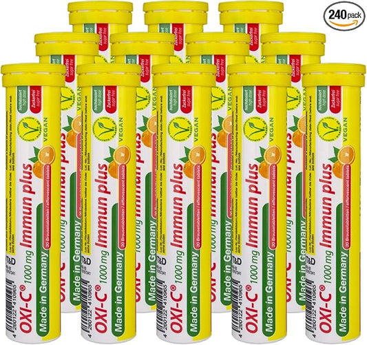 T&D Oxi C 1000 mg Vitamin C 240 Vegan