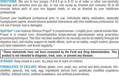 XYMOGEN OptiFiber Lean 100% Natural (3.39 oz)