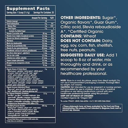ProHealth Longevity Greens- Delicious Organic Healthy 30 Servings