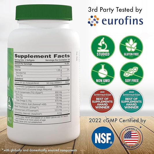 Health Thru Nutrition Freedom Softgels® Anti-Inflammation Complex 60)
