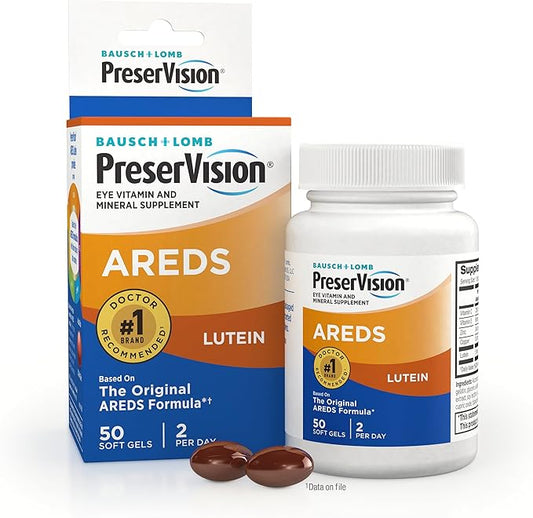 Preservision With Lutein Eye Vitamin & 50 Count