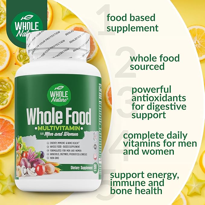 Whole Food Multivitamin for Men and (1)