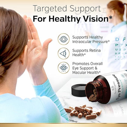 Premium Eye Pressure Support Supplement 30 Count