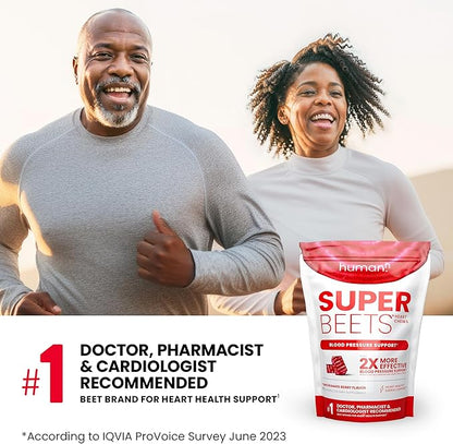 humanN SuperBeets Heart Chews 60 Count