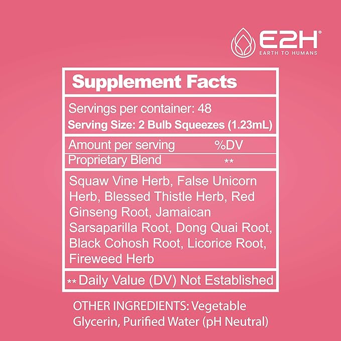E2H All Natural Women's Wellness, Hormone (3 Bottles)