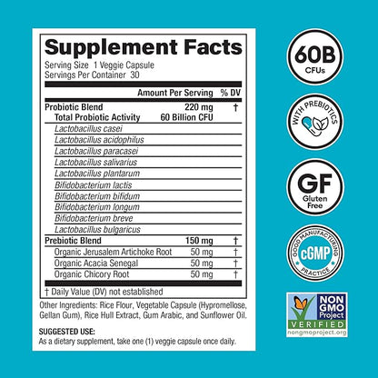 Physician's Choice Probiotics 60 Billion CFU 10 Strains 30ct