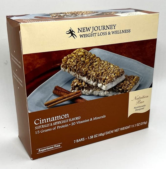 Cinnamon Bar - New Journey Weight (7 bars/box)