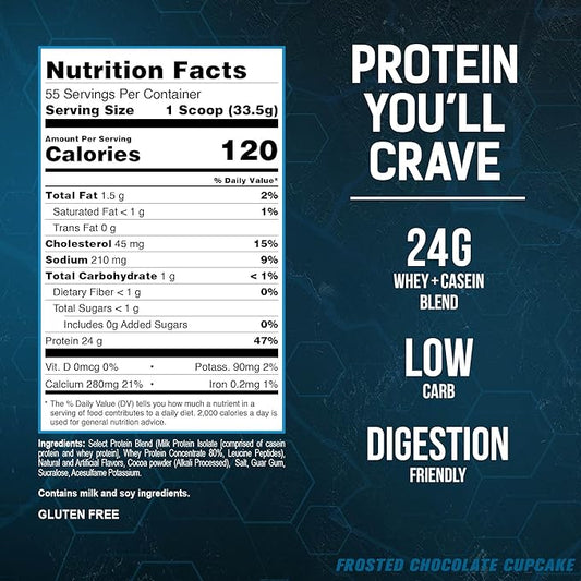 PEScience Select Low Carb Protein Powder, 55 Serving,