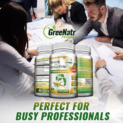 Panax Ginseng and Ginkgo Biloba. Traditional 360 Tablets (6 Bottles)