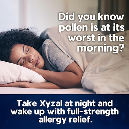 Xyzal Allergy Pills, 24-Hour Allergy Relief, 10-Count, Original