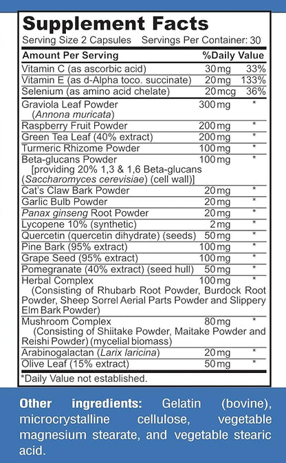 Immune Support Formula 25 Immune 60 Capsules