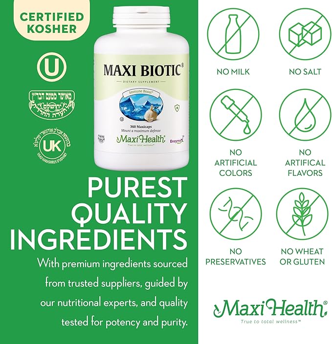 Maxi Health - Maxi Biotic Aged (360 Count)
