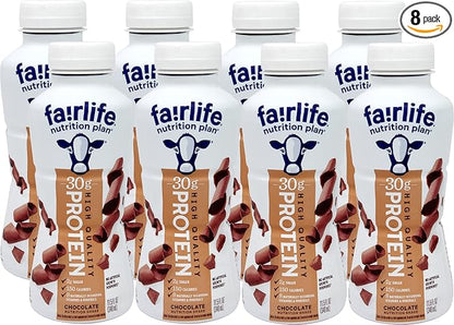 Niro Assortment | Fairlife Protein Shakes, Pack Of 8 - Chocolate Fairlife Shake 11.5 Oz Each - Premium Fairlife Protein Shake With Beverage Sleeve
