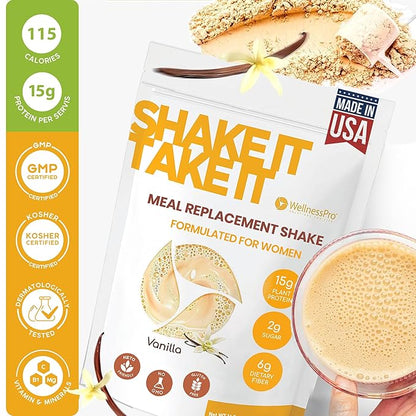 HARMONIFY Meal Replacement Shake for Women 15g Plant 16,9 Oz