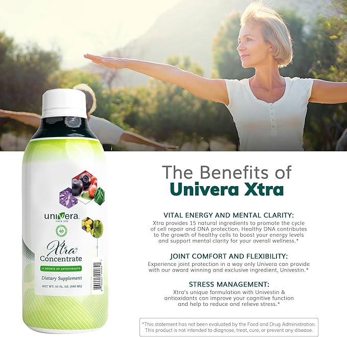 Univera Xtra Concentrate, Vitamin B Complex, 15 All-Natural 30-Day Supply, 33oz bottle