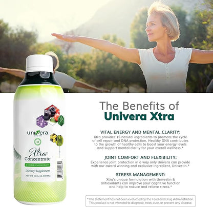 Univera Xtra Concentrate, Vitamin B Complex, 15 All-Natural 30-Day Supply, 33oz bottle
