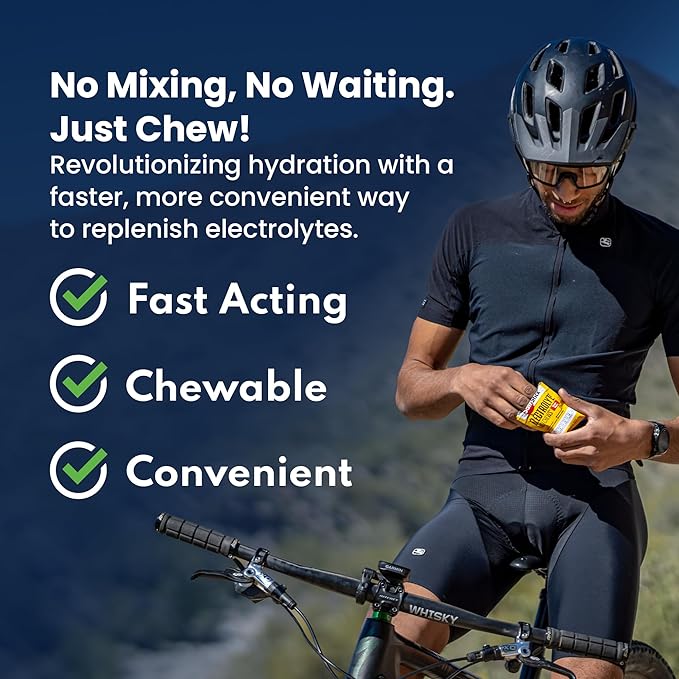SaltStick Electrolyte FastChews Chewable Tablets | 120 Count - Coconut Pineapple | Salt Tablets for Runners, Sports Nutrition, Hydration Tablets, Electrolyte Chews | 12 Packets of 10 Tablets Each