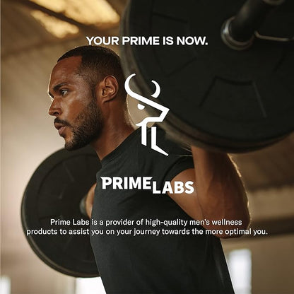 Prime Labs - Men's Testosterone Booster (2 Pack) - Stamina, Endurance, & Strength Booster - 120 Caplets