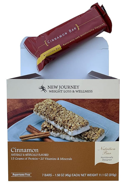 Cinnamon Bar - New Journey Weight (7 bars/box)