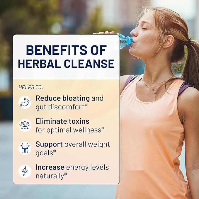 Herbal Cleanse + Detox 15-Day Gut 120 Vegan