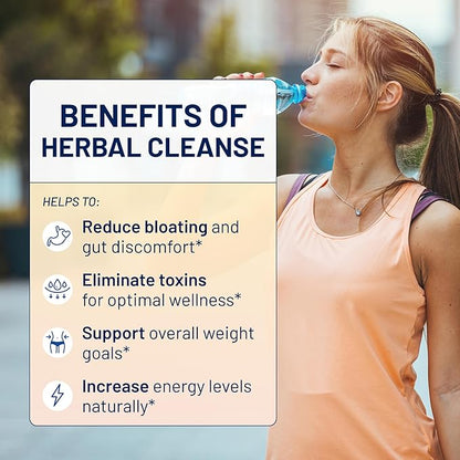 Herbal Cleanse + Detox 15-Day Gut 120 Vegan