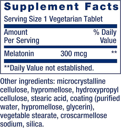 Life Extension DHEA 25mg and Melatonin 6 Hour 300mcg - 100 Capsules 100 Tablets