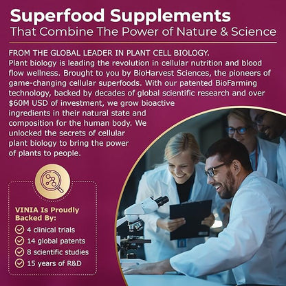 12-Hour Long-Lasting Piceid Resveratrol Supplement. Nitric Oxide Supplement. Supports Heart Health, Blood Flow, Boost Oxygen Superfood Powder, Keto Friendly. Vegan & Non-GMO. 60 Day Supply.