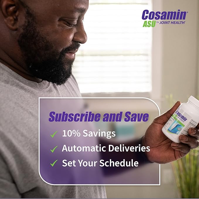 Nutramax Cosamin® ASU Joint Health Supplement 180 Capsules