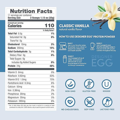 Designer Wellness, Designer Egg, Natural Egg 1.55 Pound