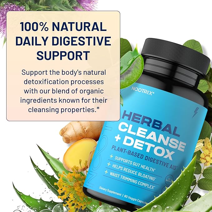Herbal Cleanse + Detox 15-Day Gut 120 Vegan