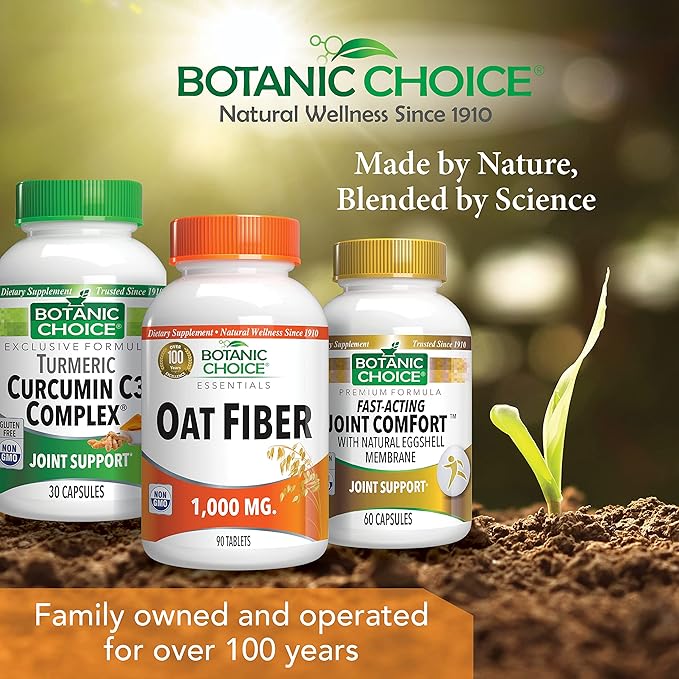 Botanic Choice Oat Fiber 90 Tablets (1000mg)