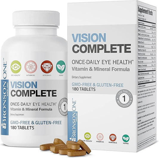 Bronson ONE Daily Vision Complete Eye 180 Tablets