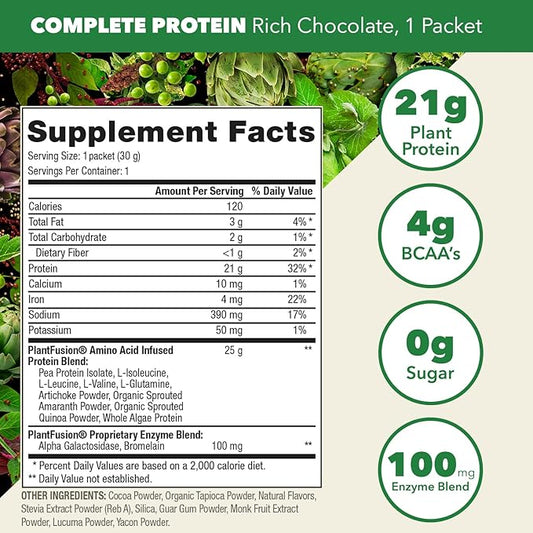PlantFusion Complete Vegan Protein Powder 12