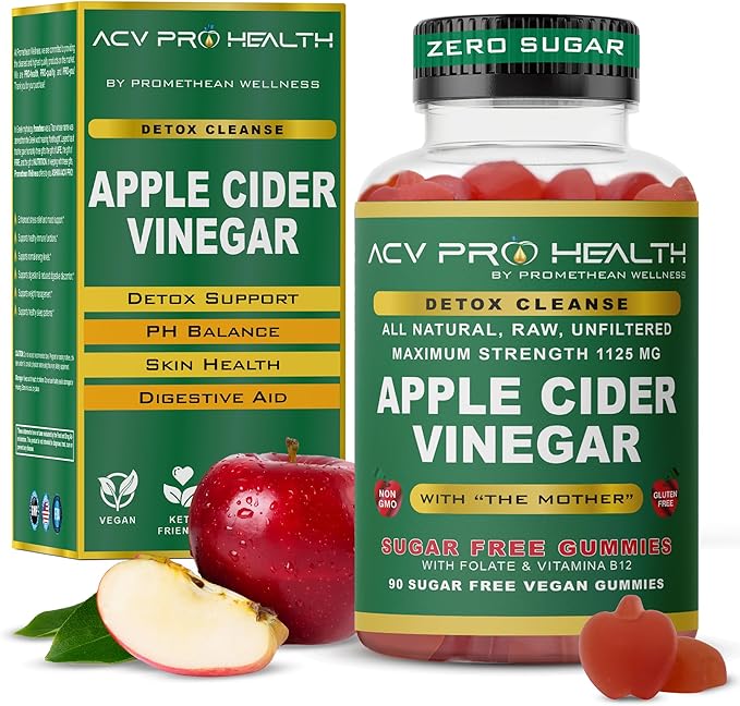 ACV with Sugar Makes No Sense! Apple Cider Vinegar Gummies Sugar Free Low Carb Advanced Keto Acv Gummies Keto Gummy Detox Cleanse Golo