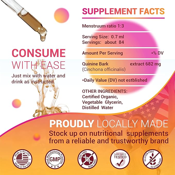 Quinine Liquid Extract 2oz