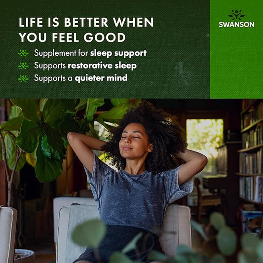 Swanson Apigenin Supplement for Sleep 90 Caps, 50 mg 3 Pack